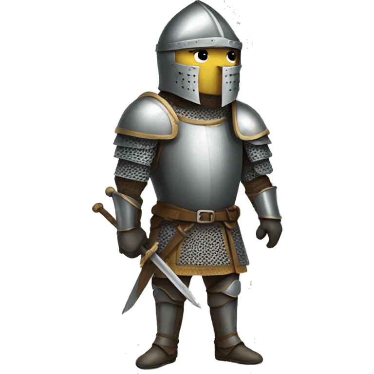 Medieval knight emoji