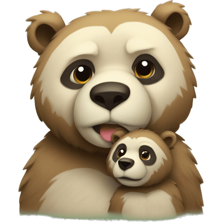 oso de puluche  and  baby  emoji