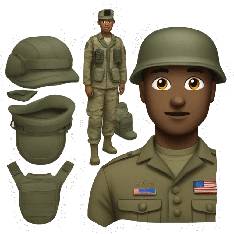 American military emoji