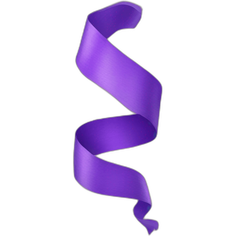 Purple Streamer emoji