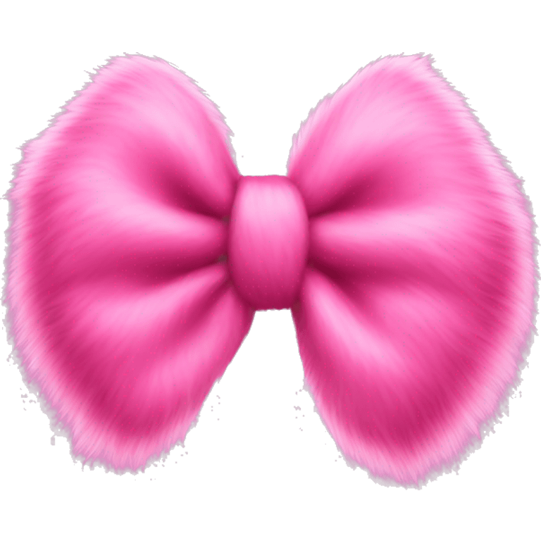 pink furr bow emoji