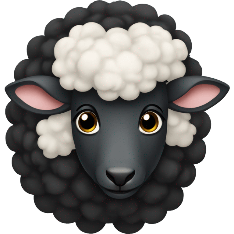 black sheep with name EMI emoji