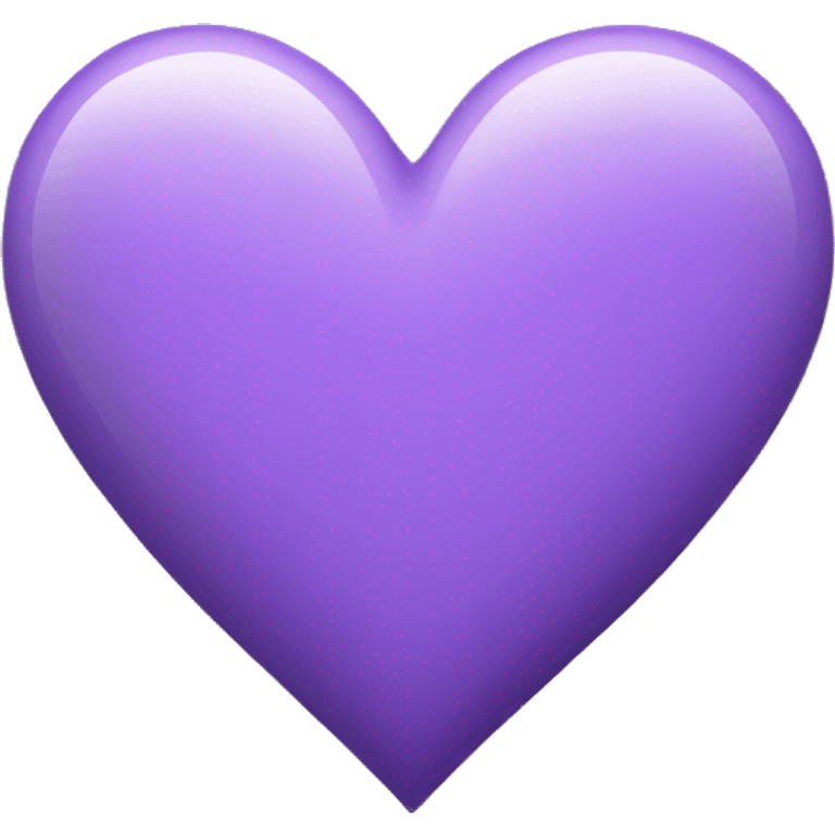 liliac purple heart emoji