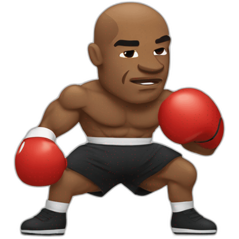 mike tyson training boxe emoji