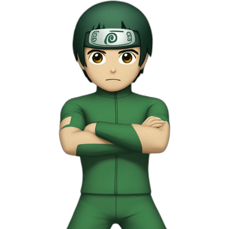 Rock lee emoji