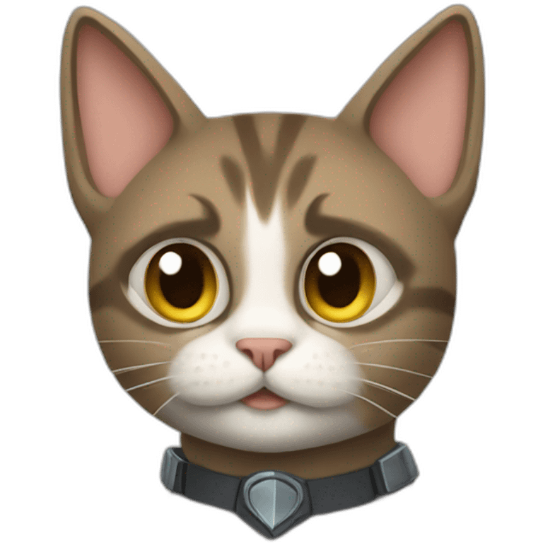 Super hero cat emoji