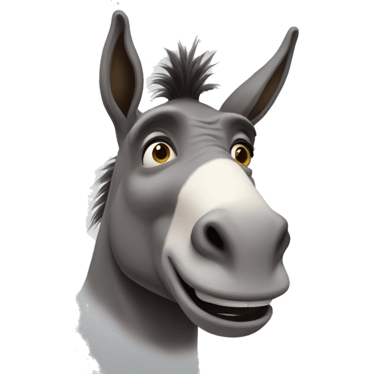 Donkey from Shrek emoji