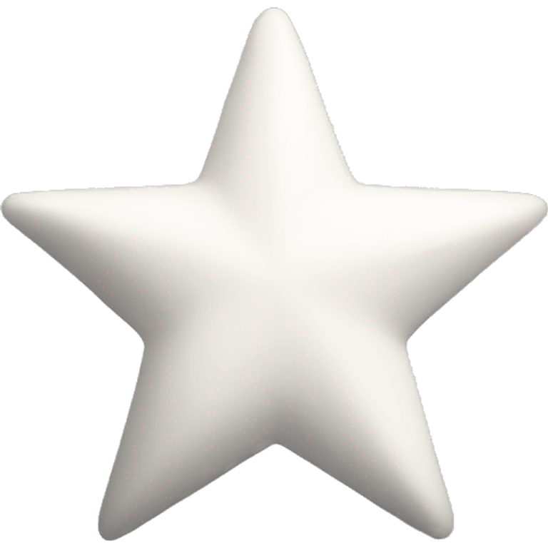 white shining star emoji