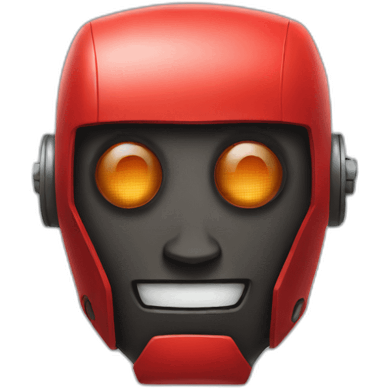 red-robot-head emoji