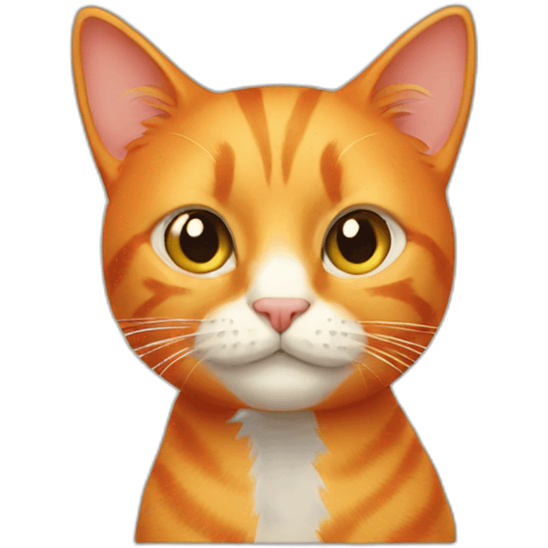 orange cat emoji