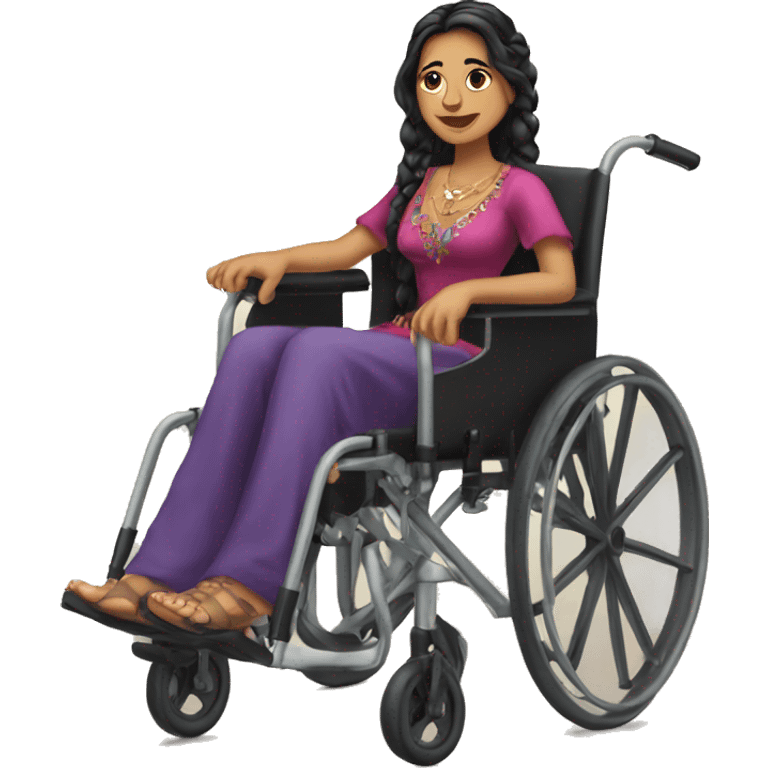 Gypsy rose in wheelchair emoji