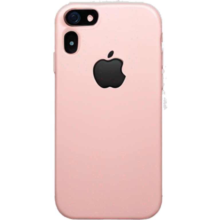 Light pink iPhone emoji