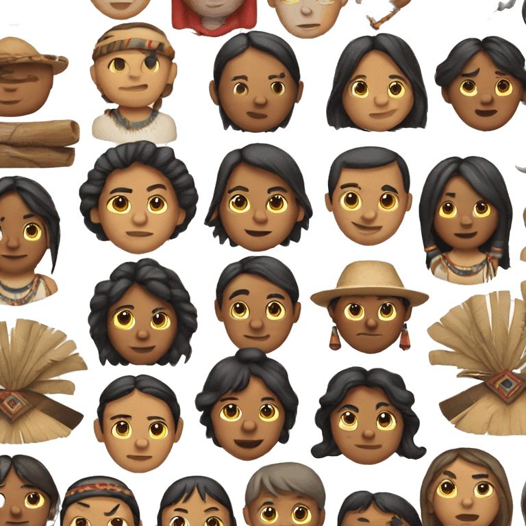 Indigenous peoples of the Americas emoji