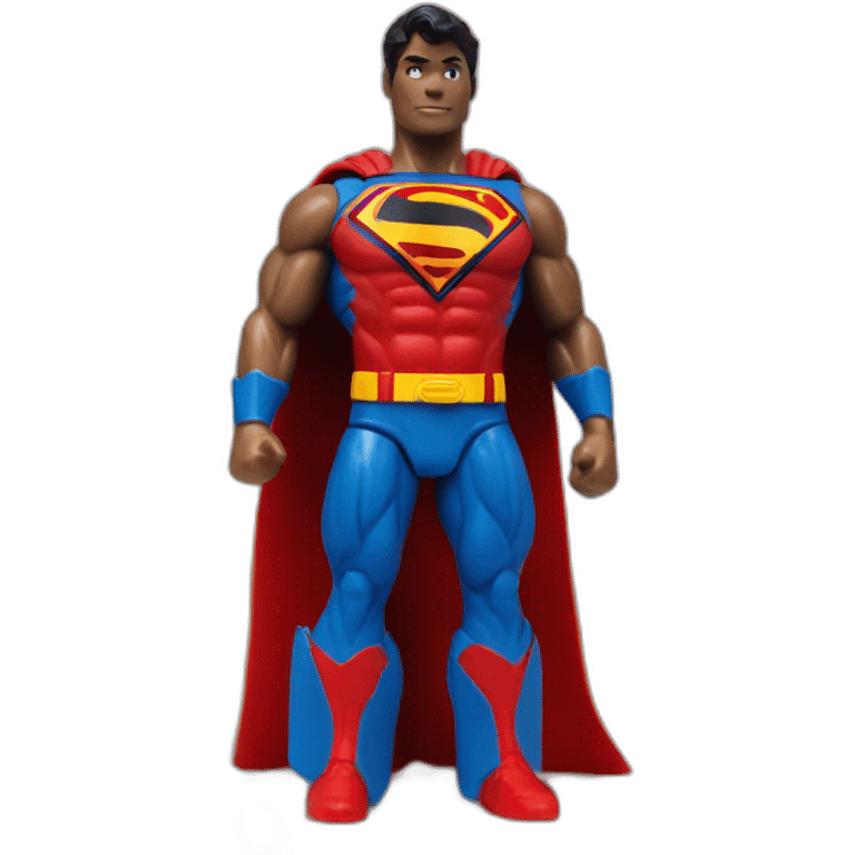 Superman action figure emoji