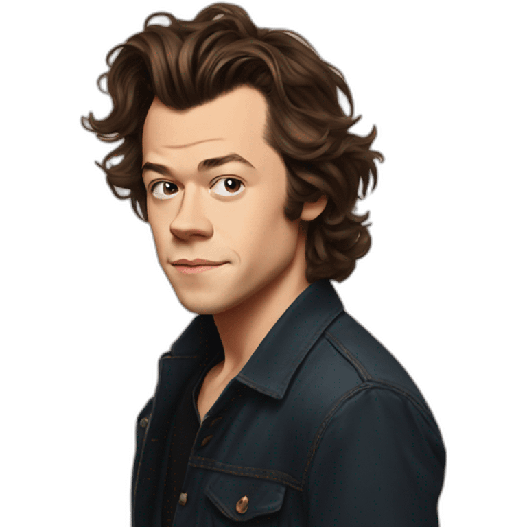 harry styles portrait emoji