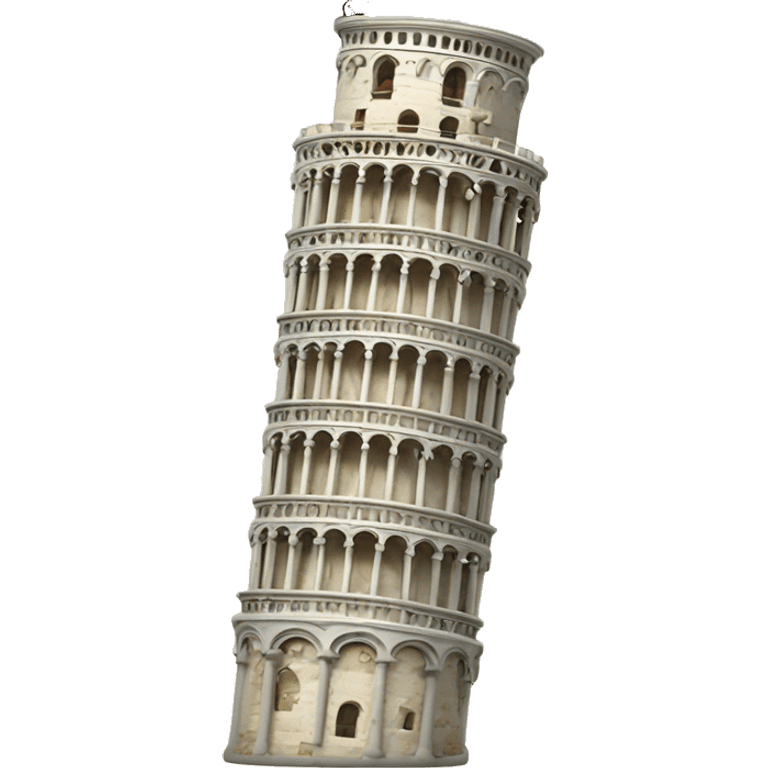 Leaning tower of Pisa emoji