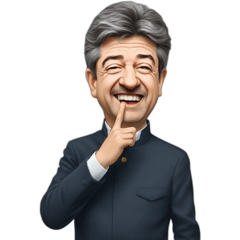 Jean Luc Mélenchon qui dab emoji