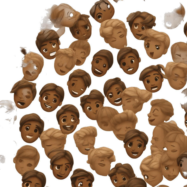 Scratching head skin color brownskin emoji