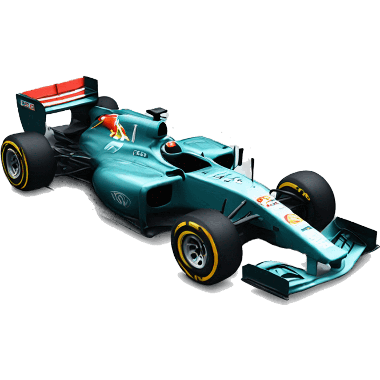 F1 car emoji