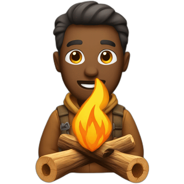 campfire man emoji