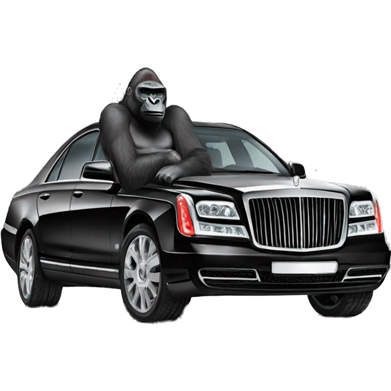 Gorilla drive maybach emoji