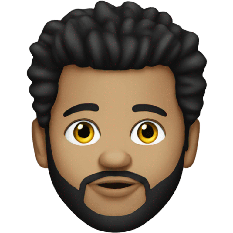 The weeknd emoji