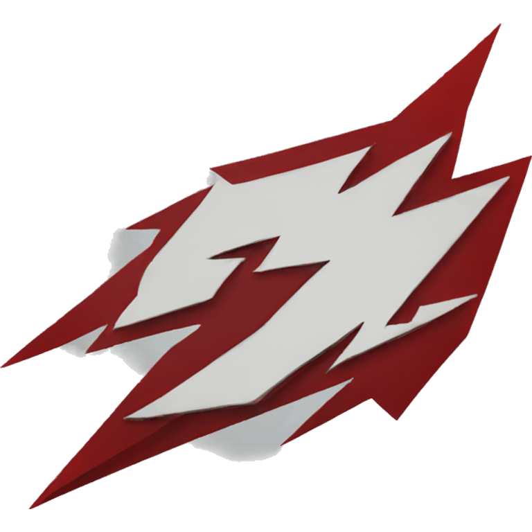 lightning crimson emoji