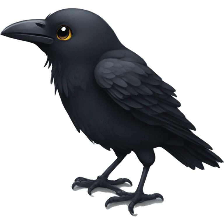 baby crow emoji