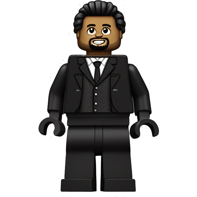 THE WEEKND lego full body emoji