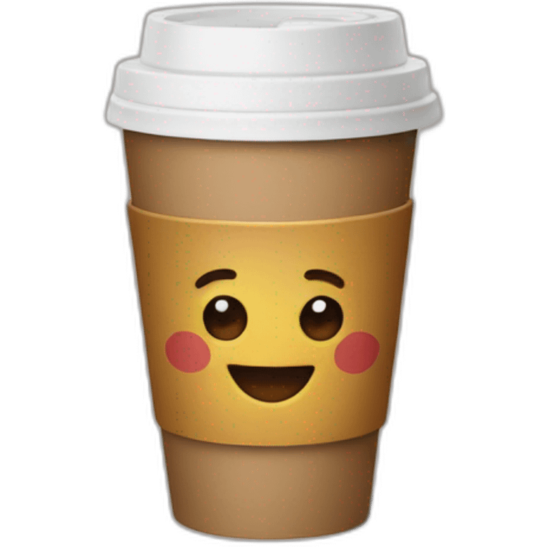 to go coffee cup emoji