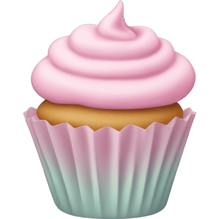 pastel pink cupcake  emoji