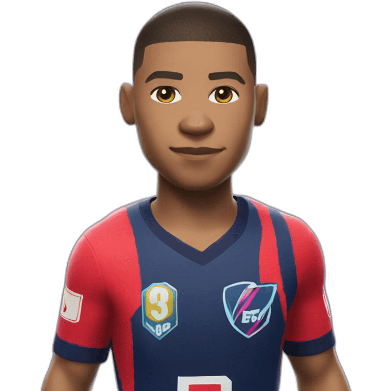 Mbappé X Fortnite emoji