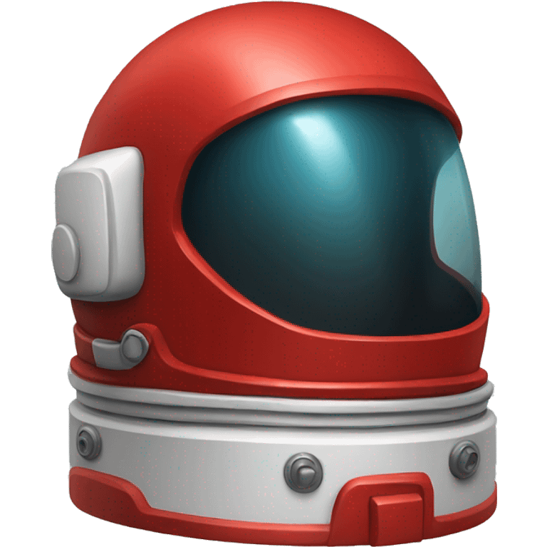 red astronaut helmet emoji