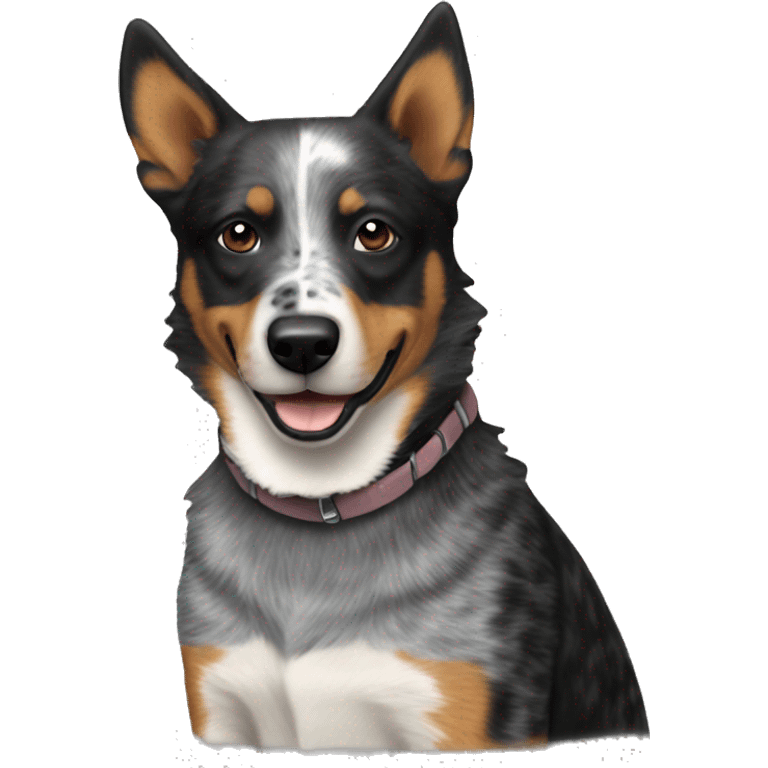 Australian cattle dog emoji