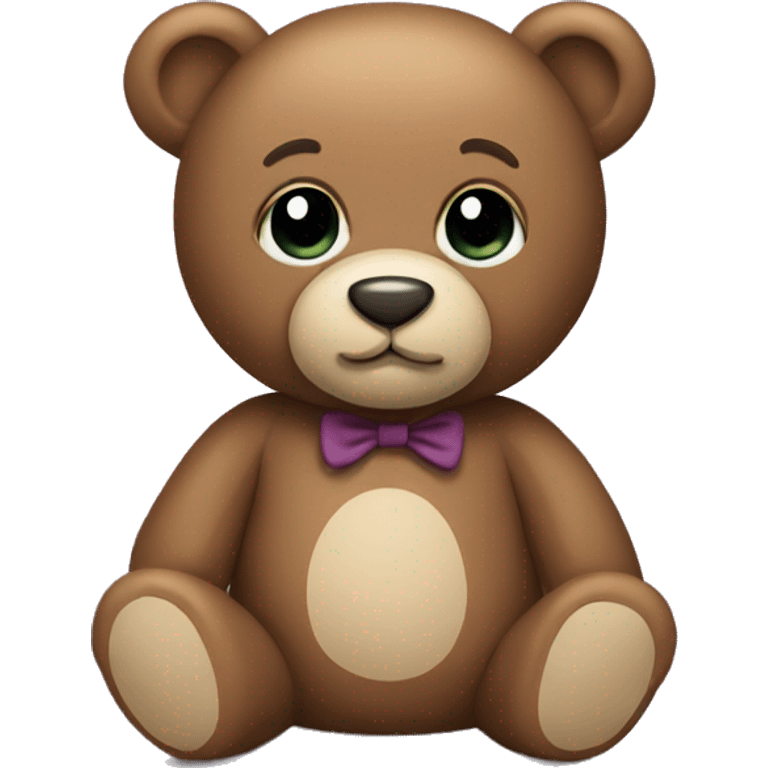 Night teddy bear  emoji