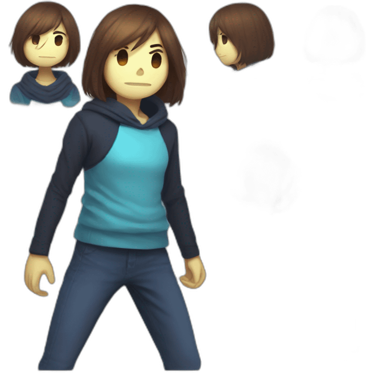 Undertale frisk emoji