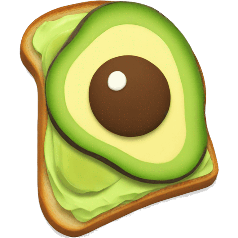 Avocado toast emoji