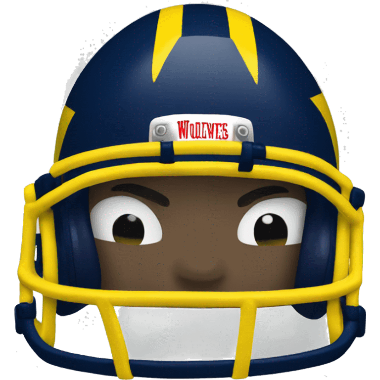 Michigan Wolverines Football  emoji