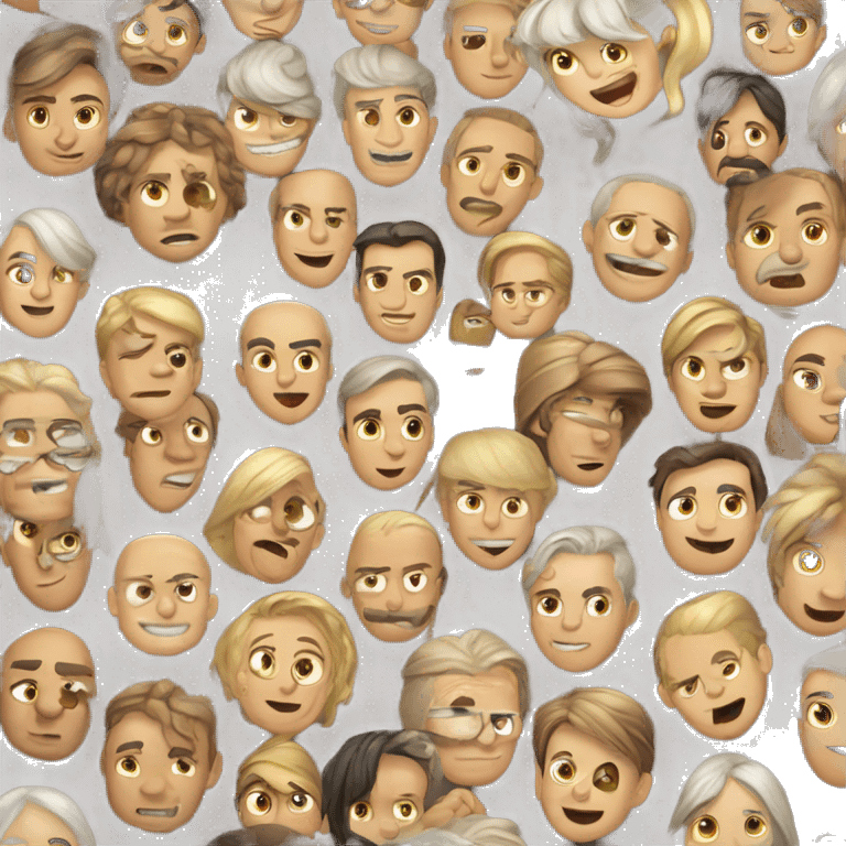 Лиса в очках emoji