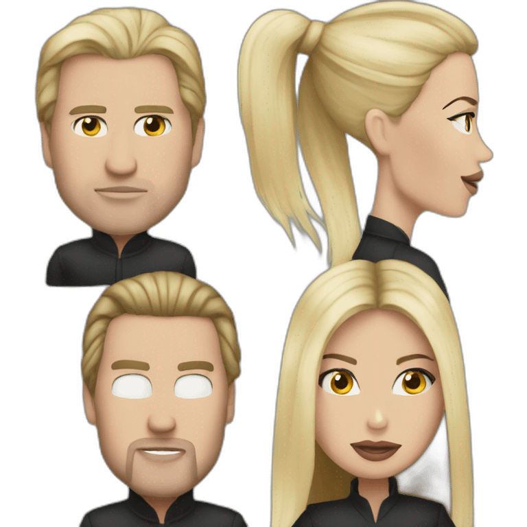 kanye shanks Ivanka Trump emoji