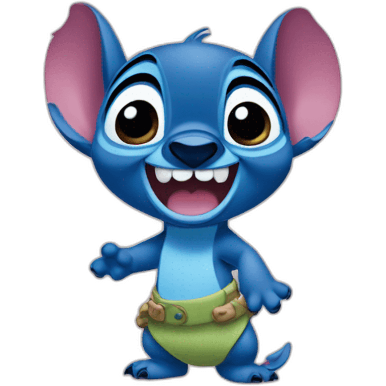 Stitch from Lilo and Stitch Disney movie  emoji