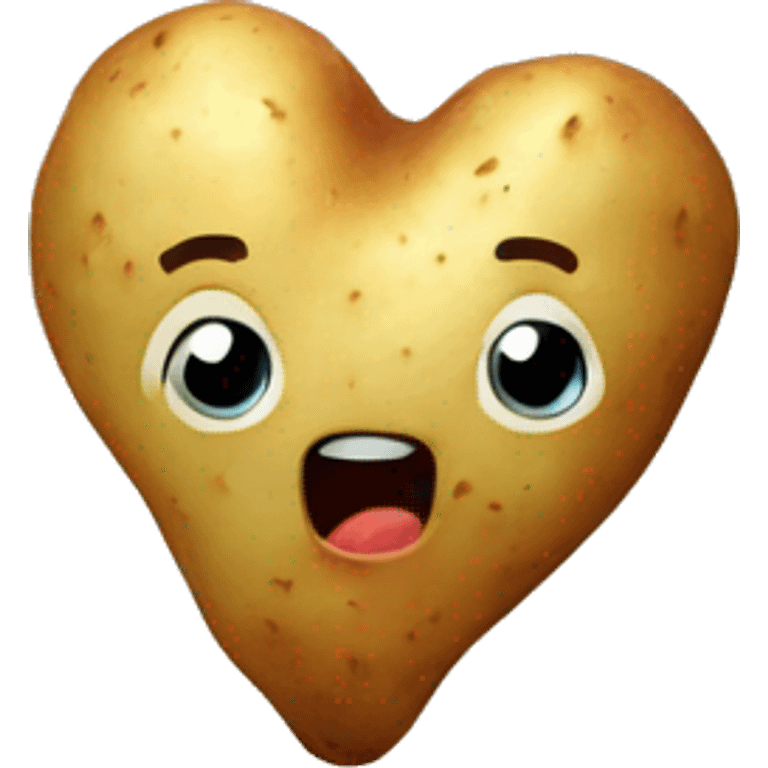  potato heart emoji