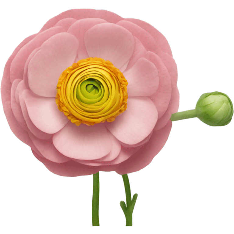 Ranunculus flower emoji