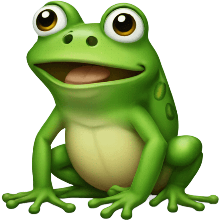 Frog  emoji