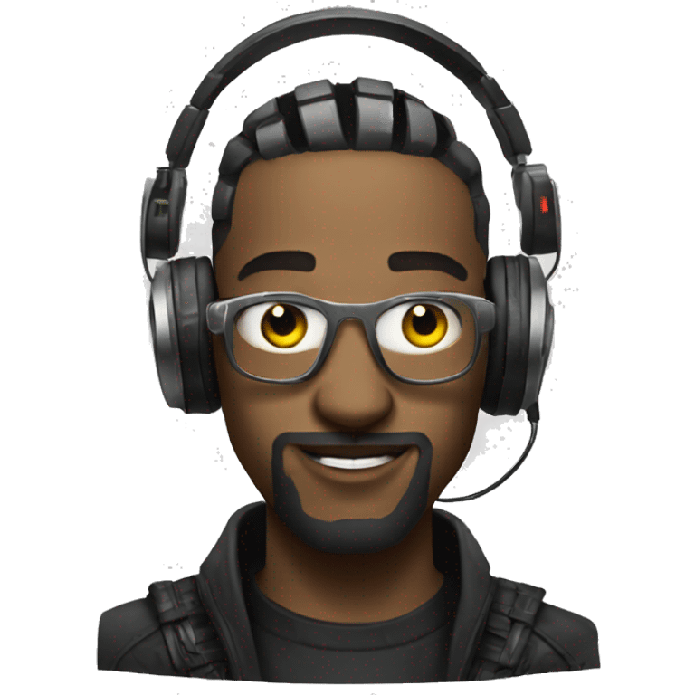 cyberpunk DJ emoji