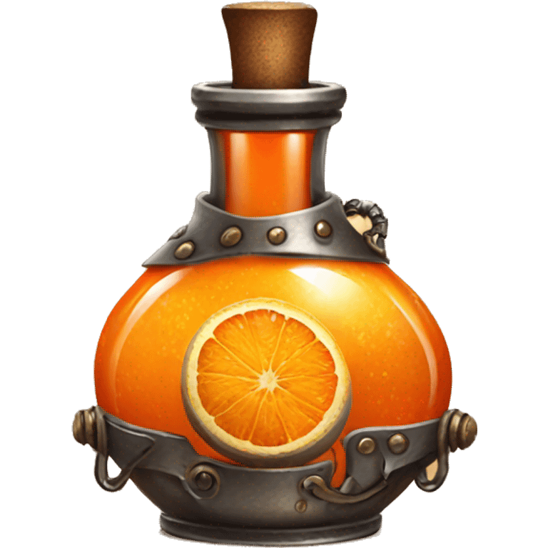 orange magical steampunk potion emoji