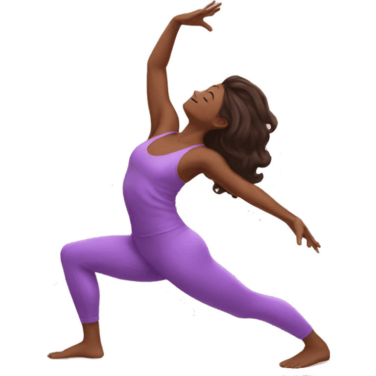 yoga and magic emoji