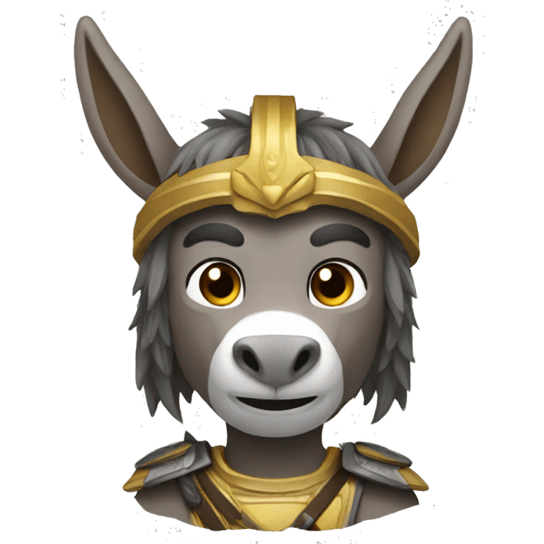 donkey warrior emoji