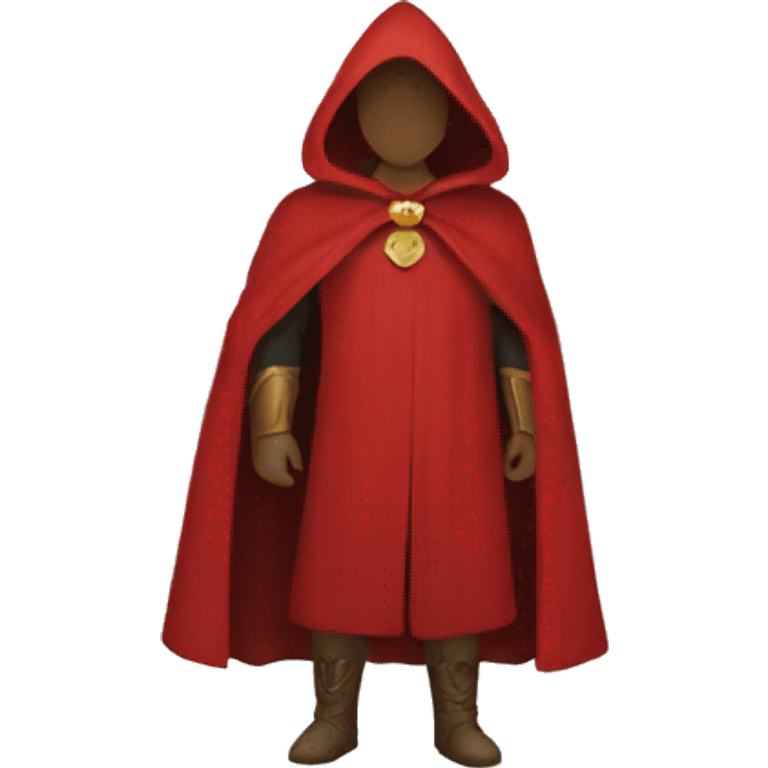 red cloak emoji