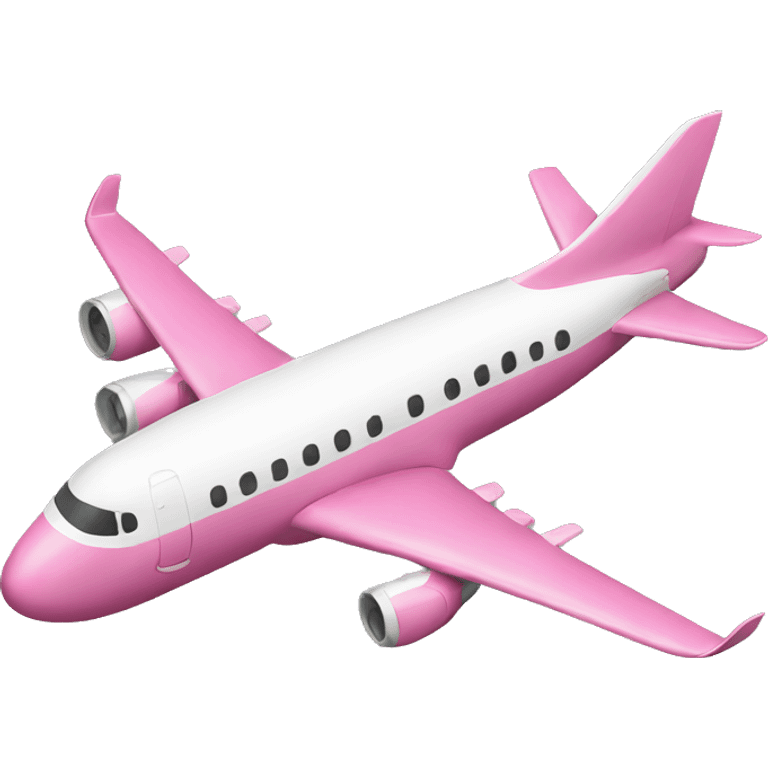 Pink airplane  emoji